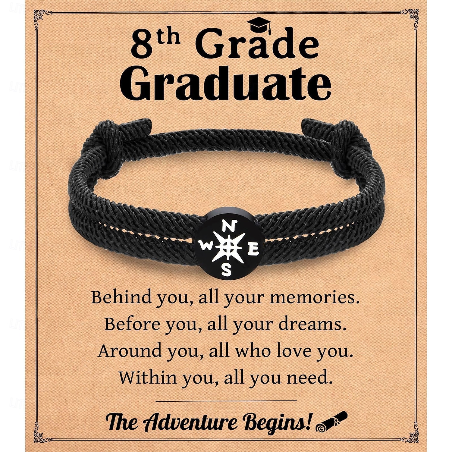 2 PC Cross Braided Rope Bracelet for Men Boys Christmas Valentines Graduation Easter Christian Baptism Gifts Couple 2025 - $12.99 –P4