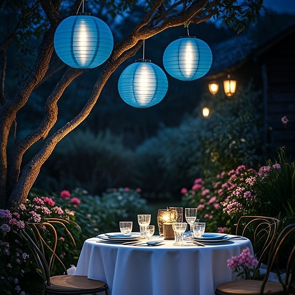 3 stk 0.06 W Pathway Lights & Lanternes Soldrevet Vanntett Dekorativ Varm hvit 2 V Utendørsbelysning Gårdsplass Have 1 LED perler 2025 - $37.99 –P9