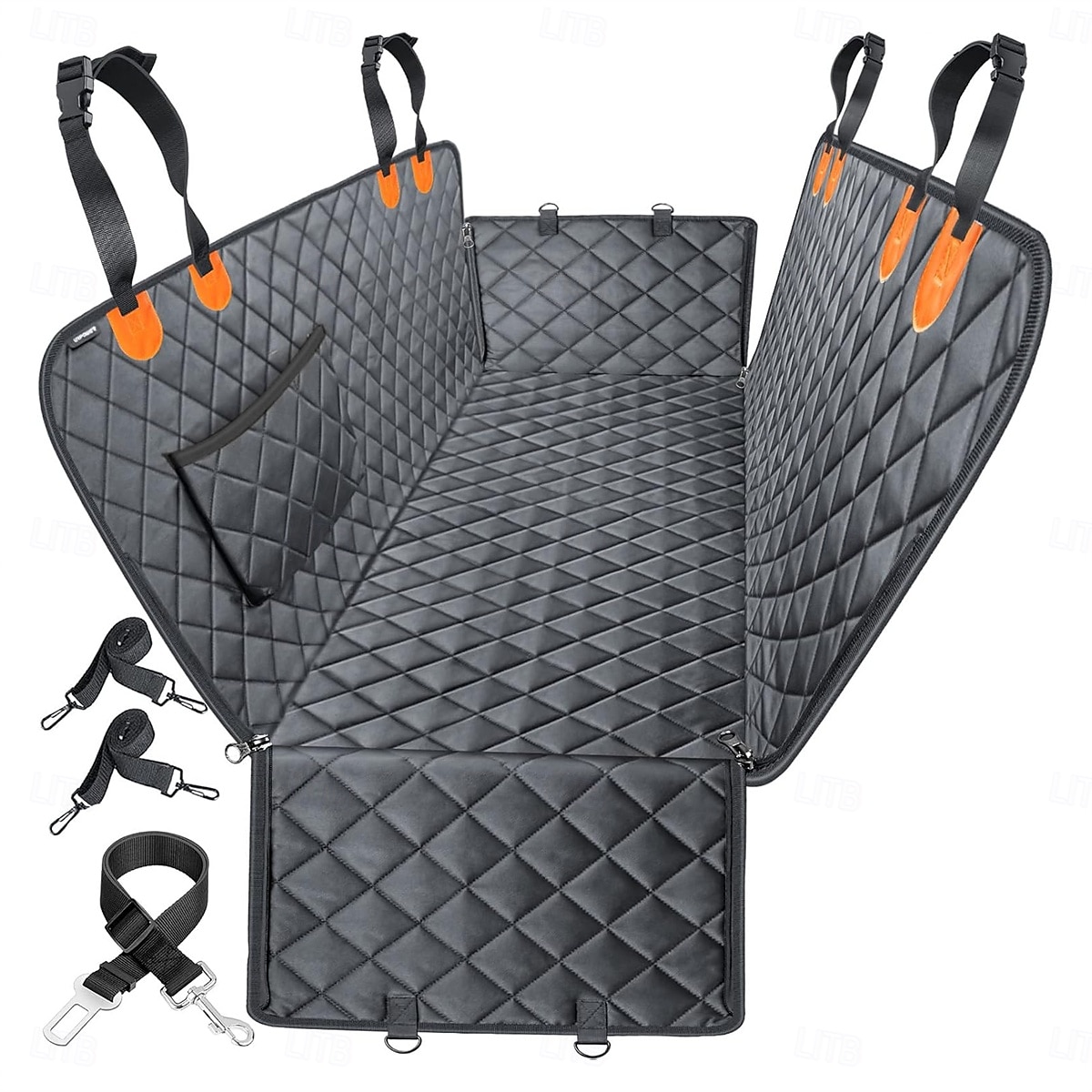 Dog Car Seat Cover for Pets Waterproof Seat Cover Heavy Duty Scratch Proof Nonslip Durable Soft Back Seat Covers for Cars 2025 - $54.99 –P1