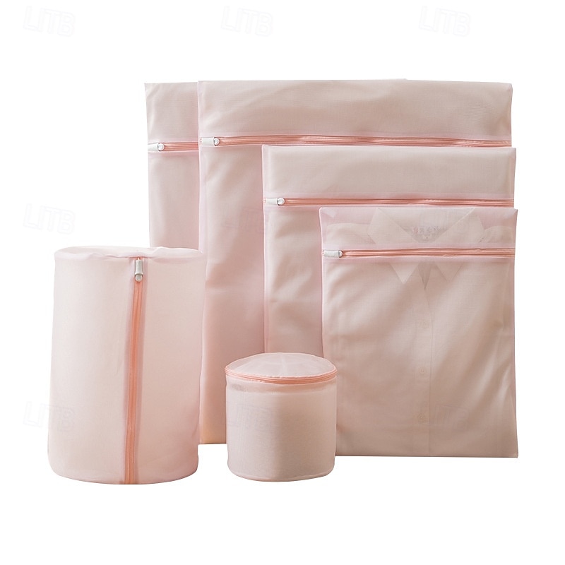 6-paks netting-vaskeposer for delikate undertøysposer for vask av delikatesser, vaskeposer mesh-vaskeposer, delikate vaskeposer for jeans, bluse, strømpe, bh 2025 - $9.49 –P8