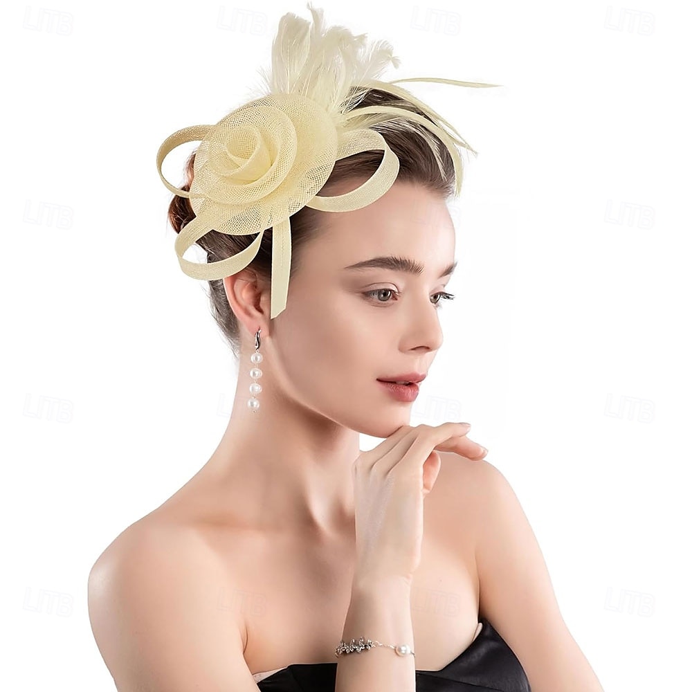 fascinators hatter for kvinner kentucky derby hatter for kvinner teselskap hatter for kvinner kentucky derby antrekk 2025 - $32.99 –P16