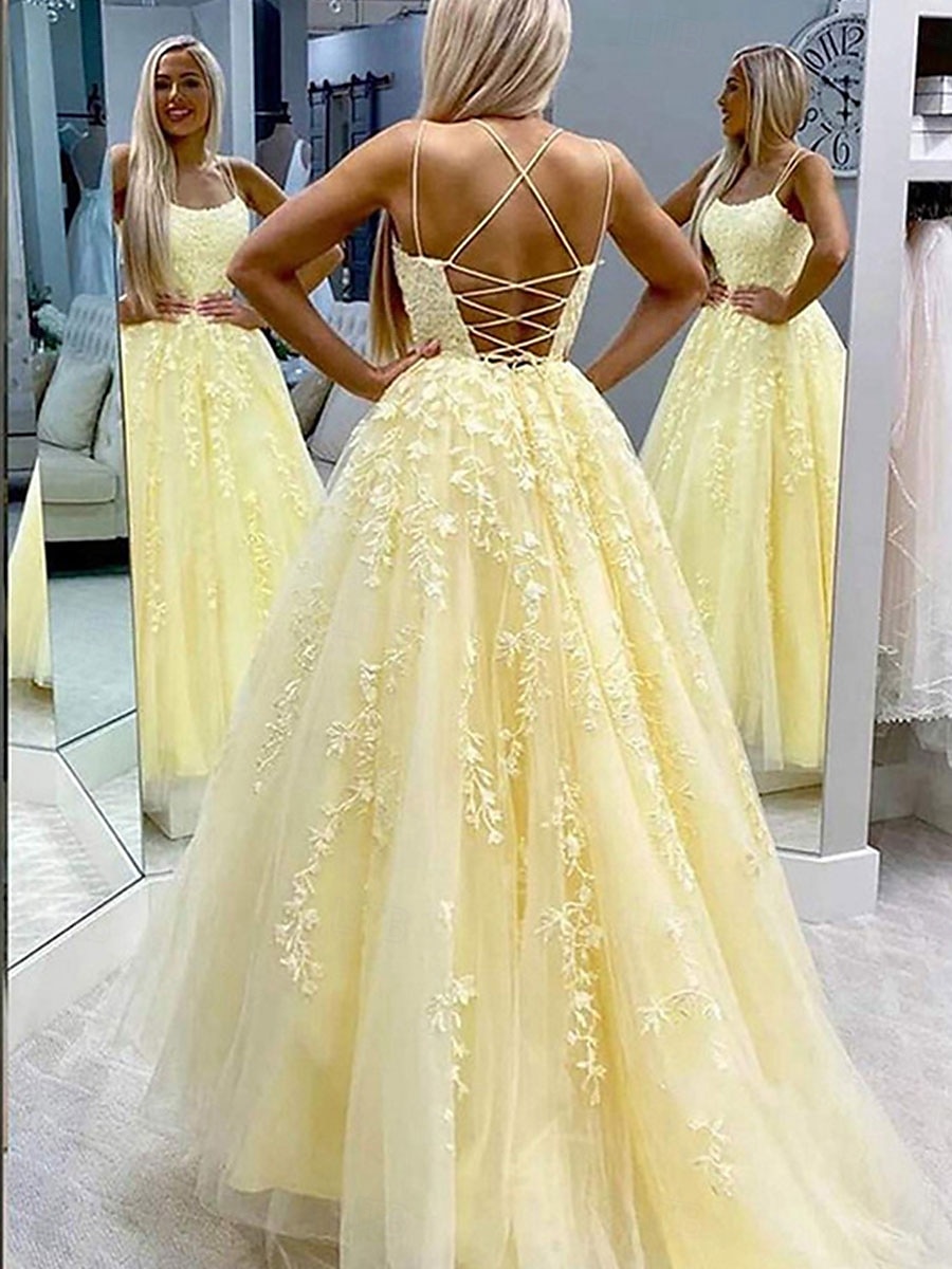 A-Line Quinceanera Dresses Elegant Dress Performance Christmas Floor Length Sleeveless Square Neck Chiffon Backless with Pleats 2025 - $99.99 –P6
