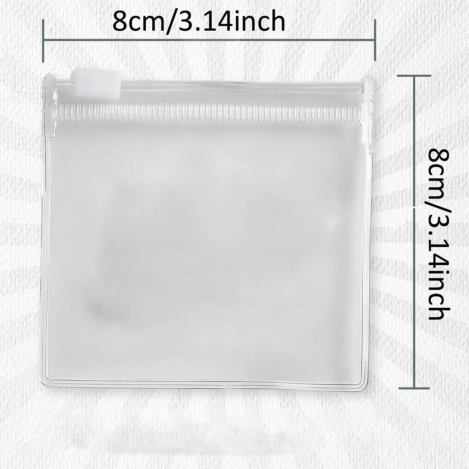 50 db átlátszó cipzáras PVC tárolótasak, kis műanyag tasakok ékszerekhez, utazási kellékekhez, hordozható, kézzel mosható szervezőtáskák, tartós cipzáras táskák kozmetikumokhoz és kiegészítőkhöz 2025 - $12.49 –P7