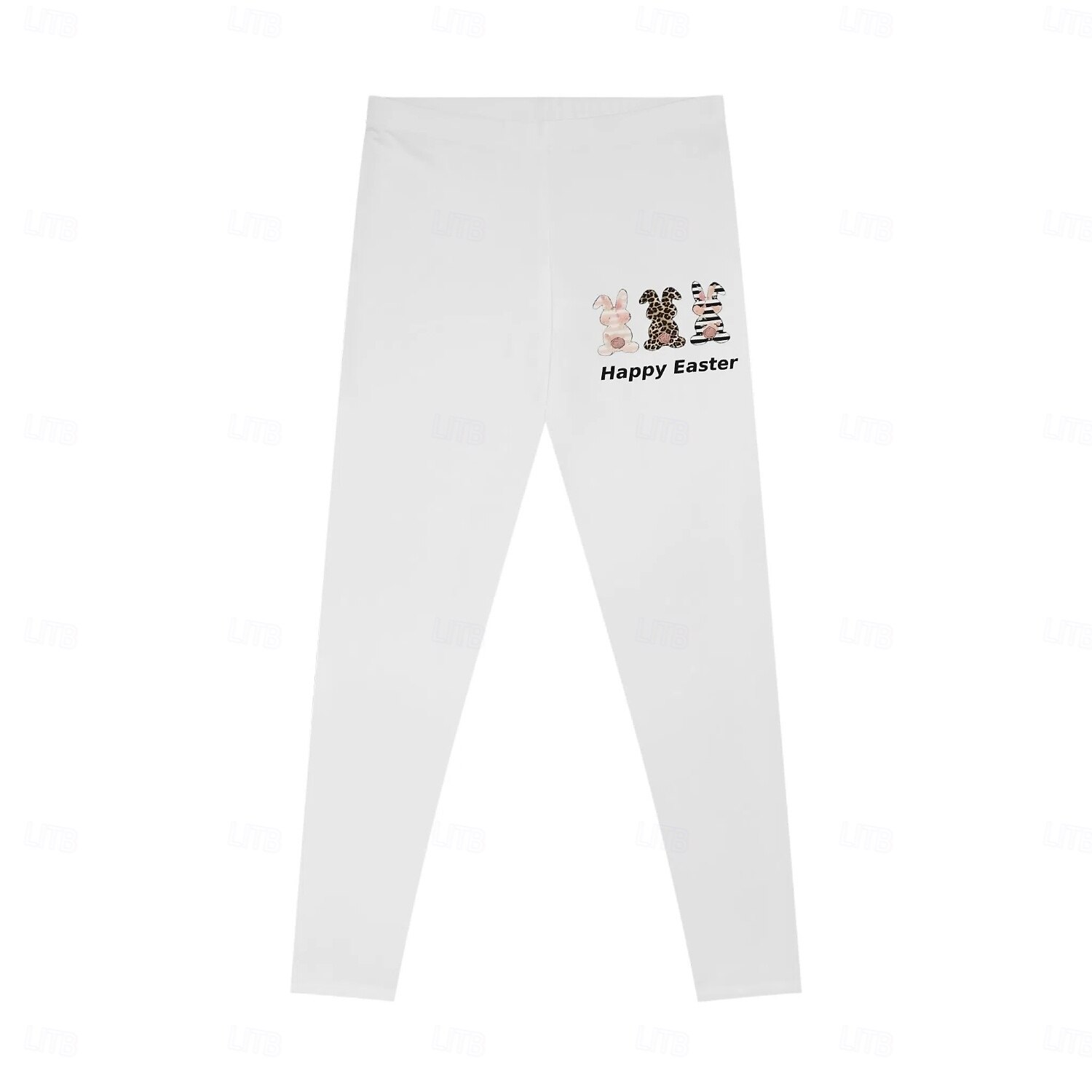 Easter Women's Leggings Trousers Rabbit Leopard Printed Yoga Pants Tummy Control High-Waisted Graphic Tights 2025 - $18.99 –P5