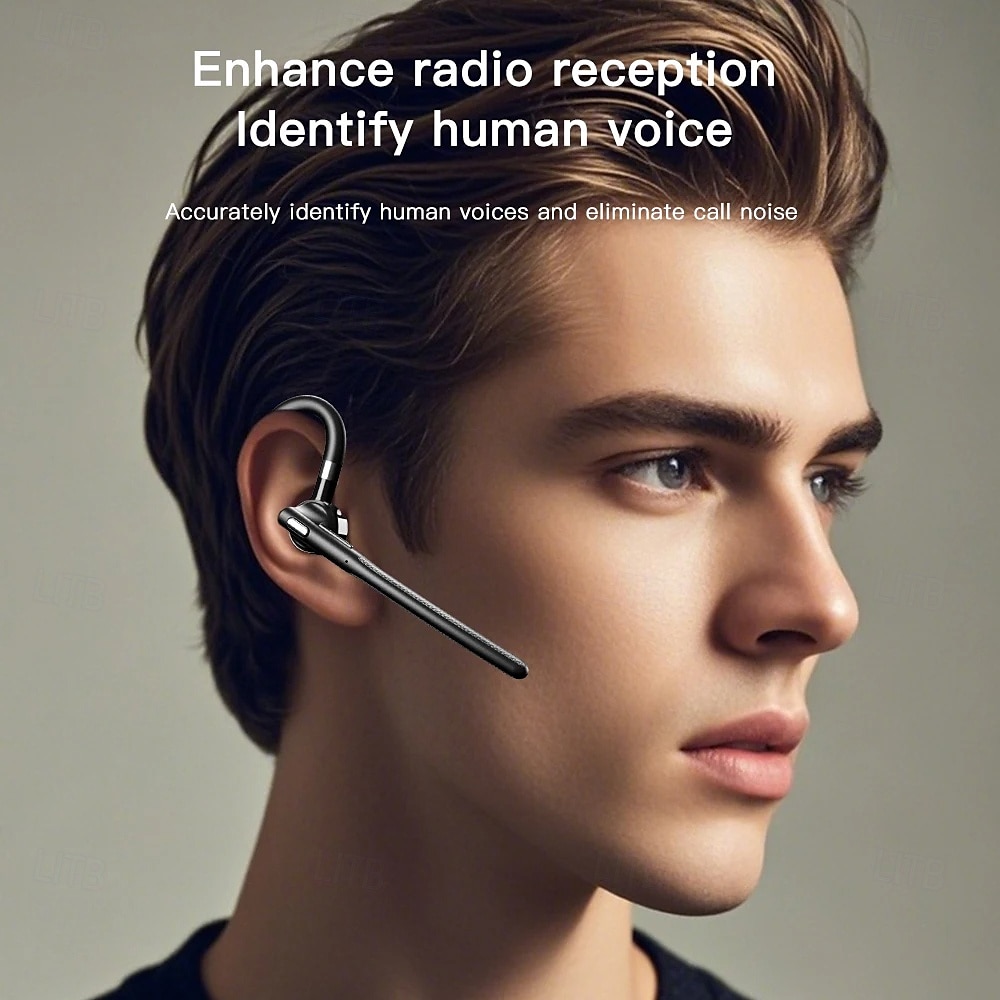 YYK-526 True Wireless Headphones TWS Earbuds, Ear Hook Bluetooth 5.3, Ergonomic Charging Box, Long Battery for Travel, Office, Cycling 2025 - $52.99 –P8