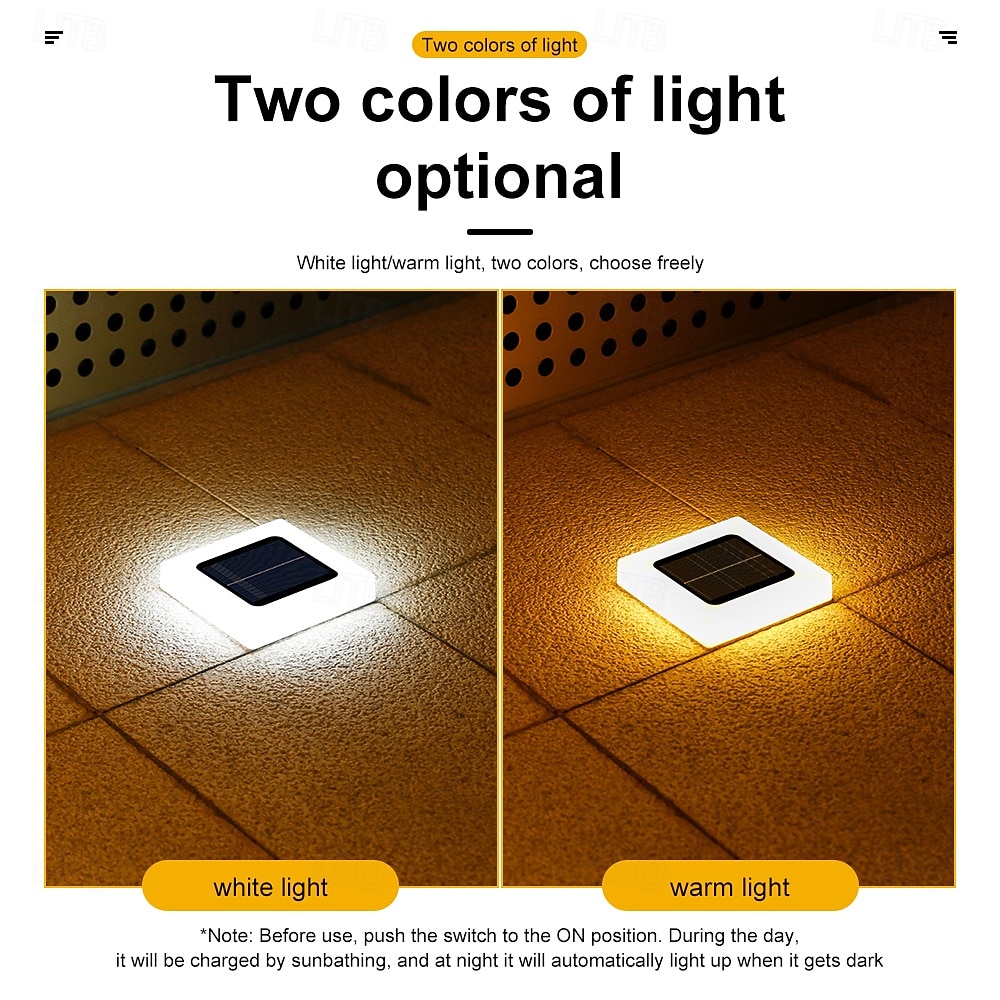 2/4 Pcs LED Solar Outdoor Ground Light 16LED Waterproof Household Garden Light Garden Lawn Pathway Lighting Landscape Light Solar Wall Light 2026 - $21.99 –P14