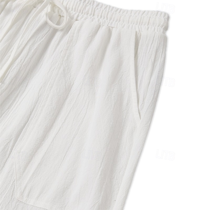 Per uomo Shorts Shorts di Lino Pantaloncini Estivi Shorts da Spiaggia Tasca Coulisse Elastico in vita Semplice Comodità Traspirante Lunghezza al ginocchio Casuale Quotidiano Ferie Stile Etnico Retr del 2025 a $18.99 –P4