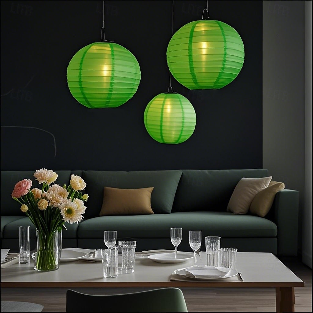 3 stk 0.06 W Pathway Lights & Lanternes Soldrevet Vanntett Dekorativ Varm hvit 2 V Utendørsbelysning Gårdsplass Have 1 LED perler 2025 - $37.99 –P15