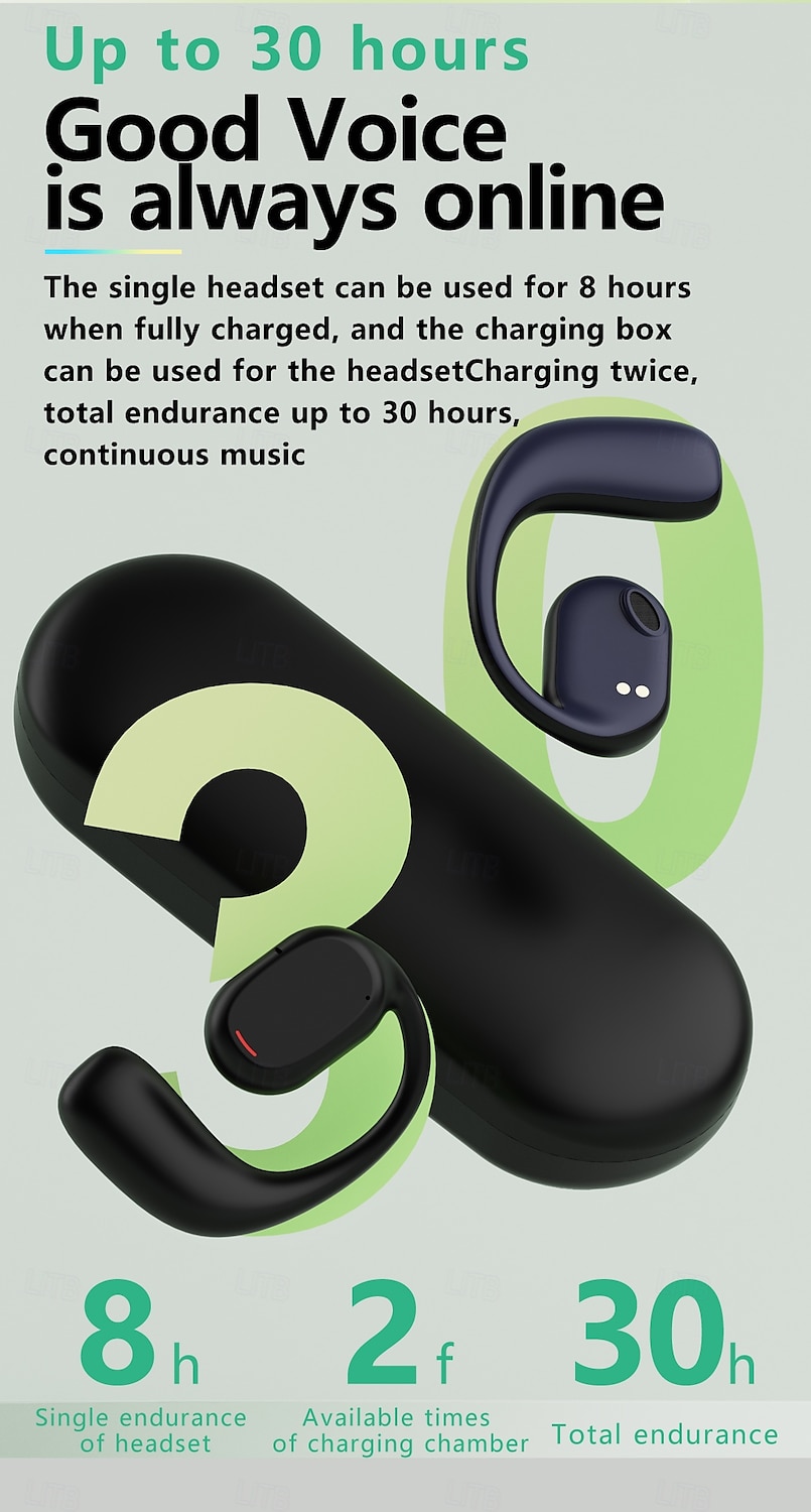 X29 Bluetooth 5.3 Hands-Free Headset Ear Hook Sports Hi-Fi with Charging Box for Fitness & Mobile Phones 2025 - $25.99 –P3