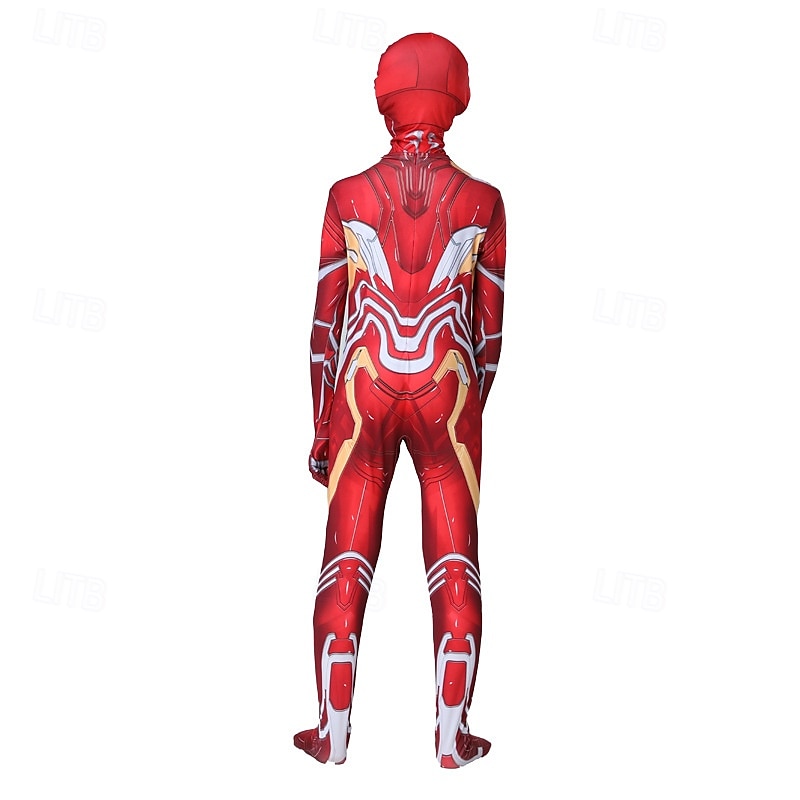 superhéroe Mono Body Disfraz de mono Fiesta Cosplay for Hombre Chico Niños Adulto Víspera de Todos los Santos Carnaval Rendimiento 2026 - $40.99 –P4
