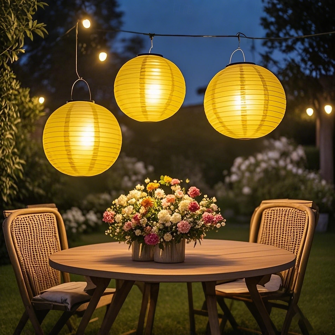 3 stk 0.06 W Pathway Lights & Lanternes Soldrevet Vanntett Dekorativ Varm hvit 2 V Utendørsbelysning Gårdsplass Have 1 LED perler 2025 - $37.99 –P4