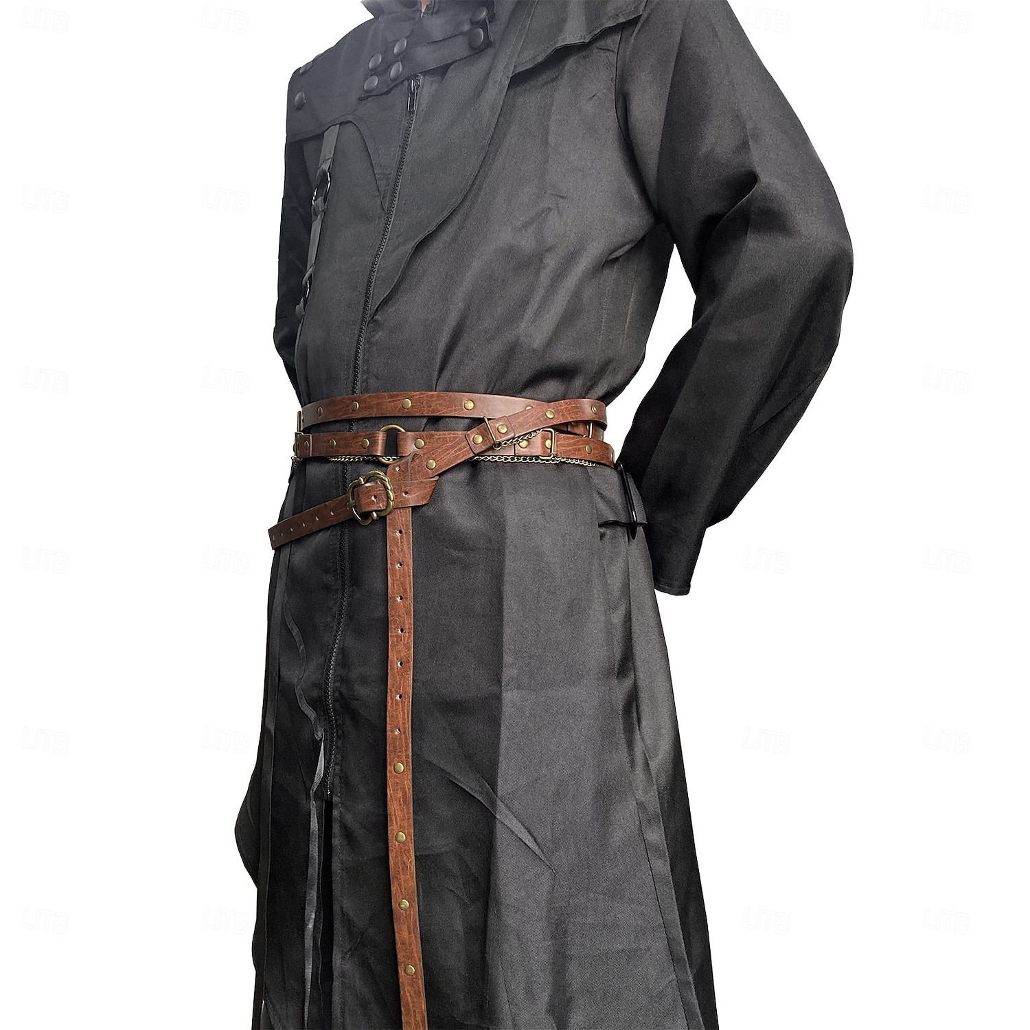 Medieval Renacimiento Cinturón Vikingo Disfraz Hombre Mujer Unisexo Celta Vikingo Fantasía Víspera de Todos los Santos Carnaval Mascarada Fiesta LARP Adulto Cinturón 2026 - $20.99 –P4