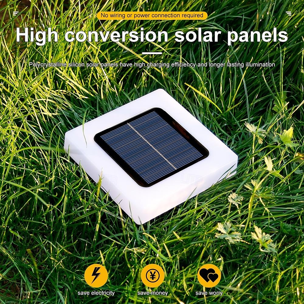 2/4 Pcs LED Solar Outdoor Ground Light 16LED Waterproof Household Garden Light Garden Lawn Pathway Lighting Landscape Light Solar Wall Light 2026 - $21.99 –P11