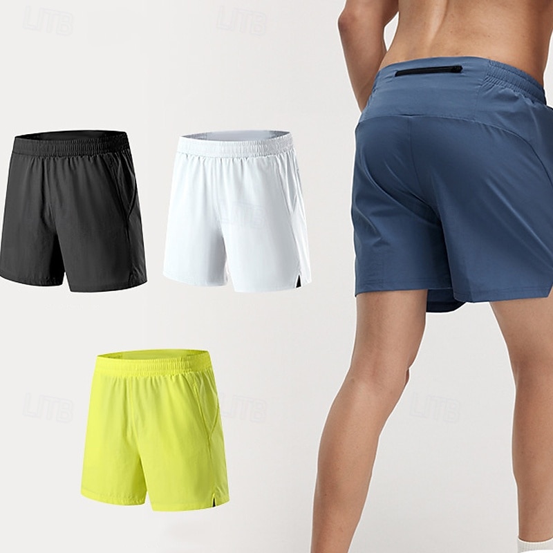 Herren Laufshorts Militär Sommer Außen Normale Passform Schnelltrocknend Shorts Elastischer Bund Schwarz Gelb Laufen Jagd Klettern S M L XL XXL 2025 - $17.99 –P1