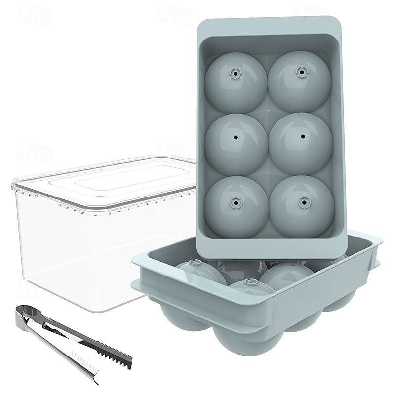 Large Ice Cube Molds, Big Round Whiskey Ice Cube Trays for Freezer, Easy to Fill & Release, Whiskey Bourbon Cocktail 2025 - $17.99 –P8