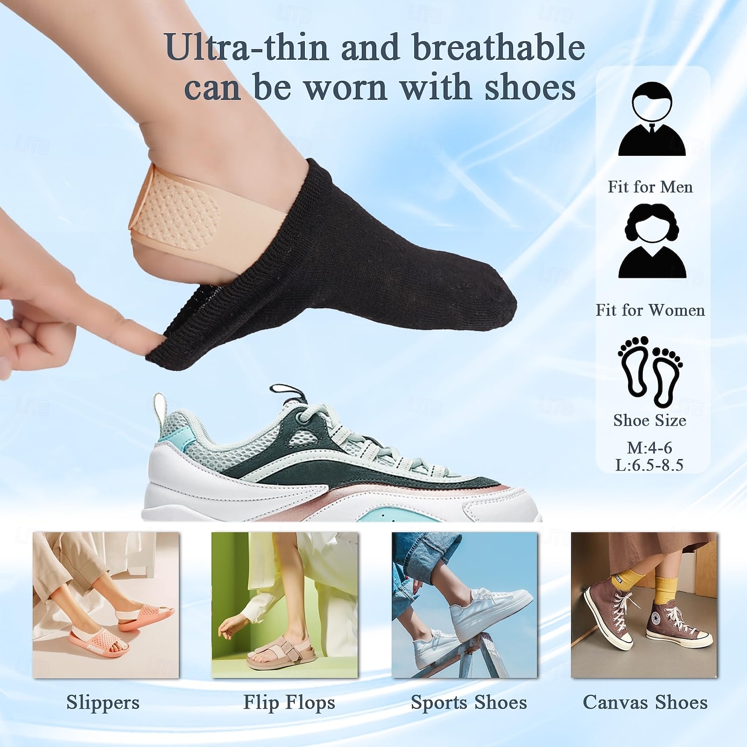 Bunion Corrector For Relieving Thumb Valgus Bunion Socks That Can Be Worn Day And Night Beautiful And Practical Bunion Correctors Toe Straightener For Women And Men 2026 - $17.99 –P5