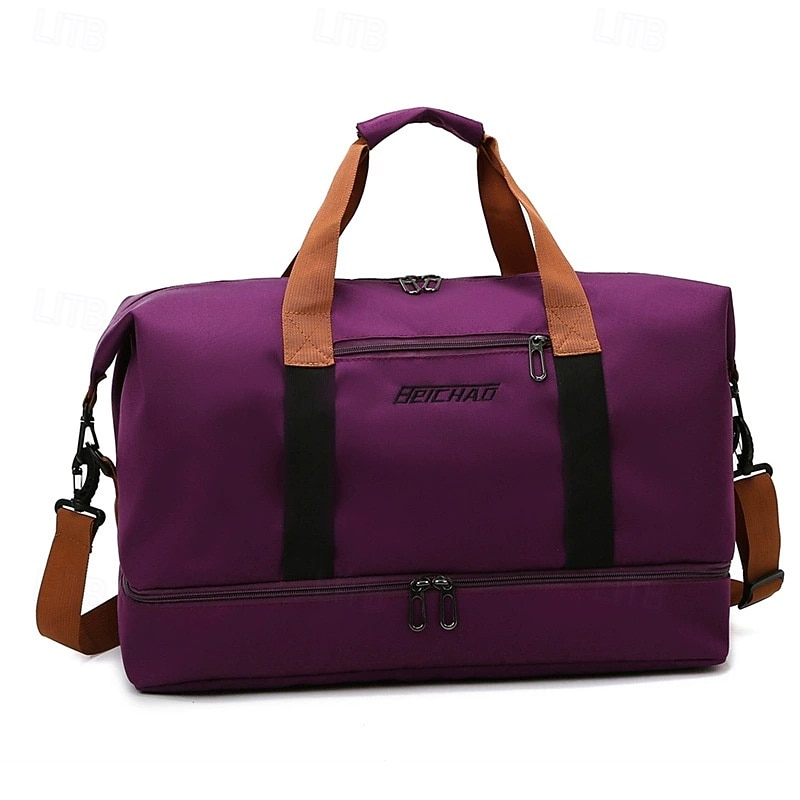 Weekender Bag Travel Duffel Bag with Shoe Compartment, Large Capacity Carry On Tote for Women, Gym Bag with Trolley Sleeve for Short Trips, Business Travel, Overnight, Handbag for Luggage 2025 - $18.99 –P9
