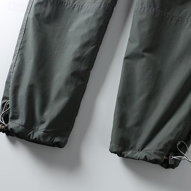 Per uomo Pantaloni Cargo Pantaloni da escursionismo Pantaloni Tattici Militare Primavera Autunno Esterno Vestibilità regolare Impermeabile Pantaloni Nero Verde militare Caccia Arrampicata Campeggio del 2026 a $29.99 –P12