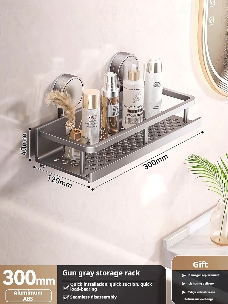 Multifunktionales Küchenregal mit Saugnapf – Haken zum Aufhängen an der Wand, Messerhalter &Schaufel-Hängeregal, Topfdeckelregal, Komplettlösung zur Aufbewahrung von Küchengeschirr 2026 - $20.39 –P5