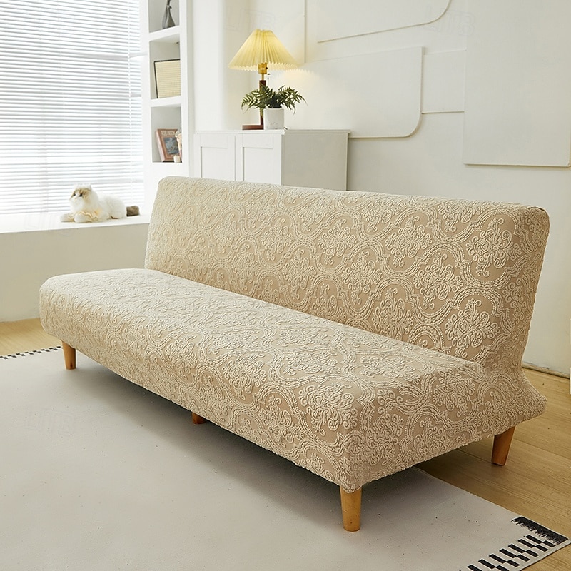 Copridivano letto senza braccioli in tessuto jacquard, copridivano elasticizzato, copridivano elastico per panca del 2025 a GBP £23.7 –P3