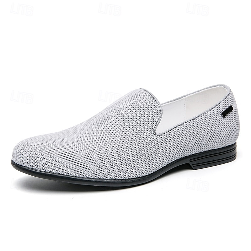 Heren feloranje ademende mesh loafers – casual prom party instappers voor zomerse evenementen 2025 - $34.99 –P2