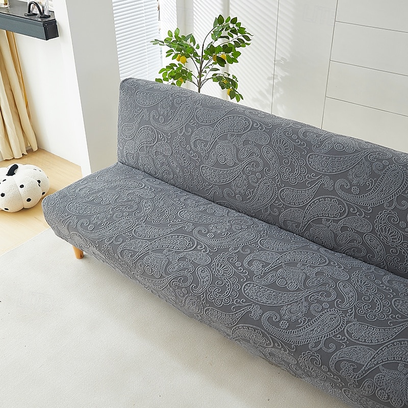 țesătură jacquard husă canapea extensibilă fără brațe huse canapea protector elastic husă bancă 2025 - $33.99 –P14