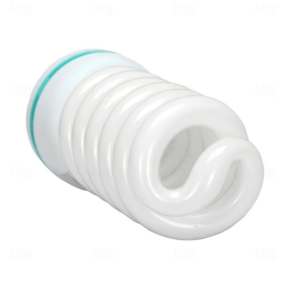 45W CFL Spiral Compact Fluorescent Light Bulb 200 Watt Equivalent 5500K Pure White Balance Daylight for Photography Video Studio Lighting 1pc 2025 - $40.99 –P4