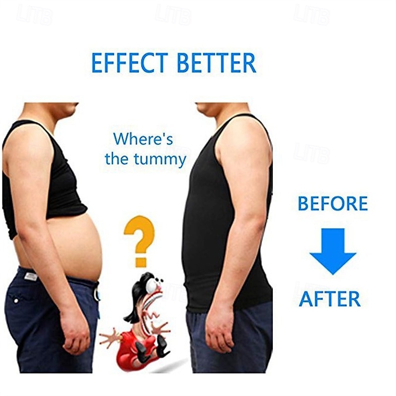 Men's Compression Tank U Neck Short Sleeves Casual Daily Gym Quick dry High Stretch Sweat wicking Patchwork Plain Black White non-printing Activewear Polyester 2025 - $11.49 –P8