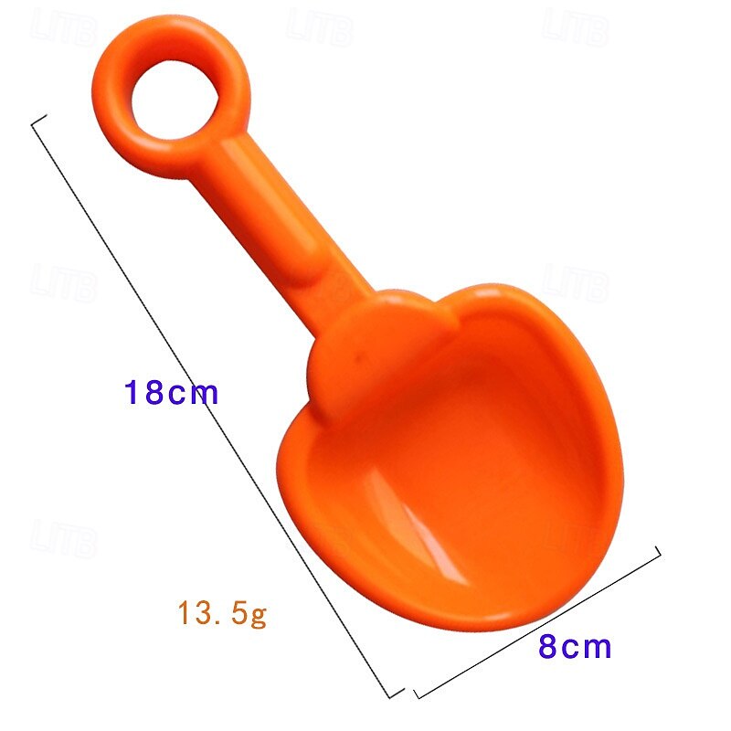 strand sand spader for barn - 4 pakker spader fargerike scoops reise sand leker for småbarn barn utendørs graving lek kraftig plast hage planting spader spader sett sandkasse leker 2025 - $14.99 –P11