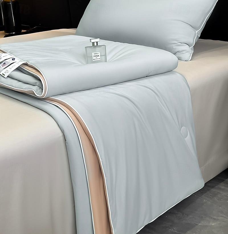 Lätt kylande täcke komforter Tencel Lyocell fiber för sommar lätt skötsel naturligt andningsbar och kylande 2025 - $59.99 –P13