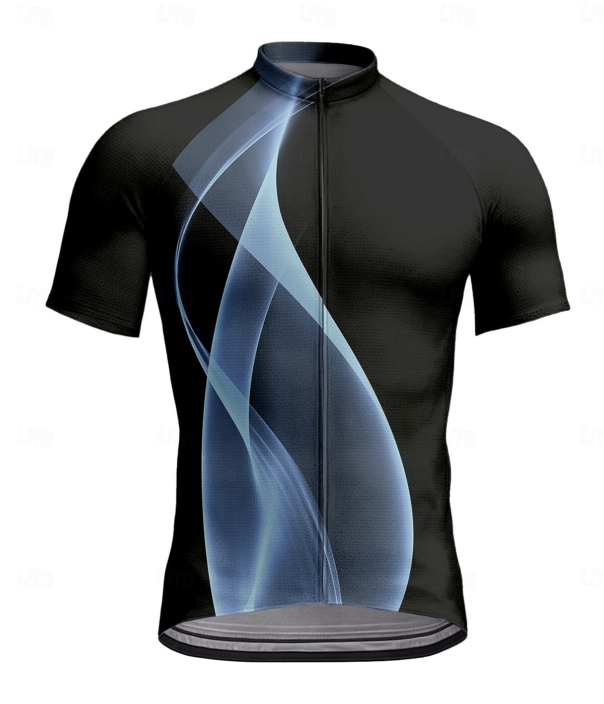 Homme Maillot de cyclisme Manche Courte Cyclisme T-shirt Maillot Top avec 3 poches arrière Résistant aux UV Respirant Séchage Rapide Fermeture Éclair Frontale Blanche Bleu Des sports Vêtement Tenue de 2025 ? $28.99 –P1
