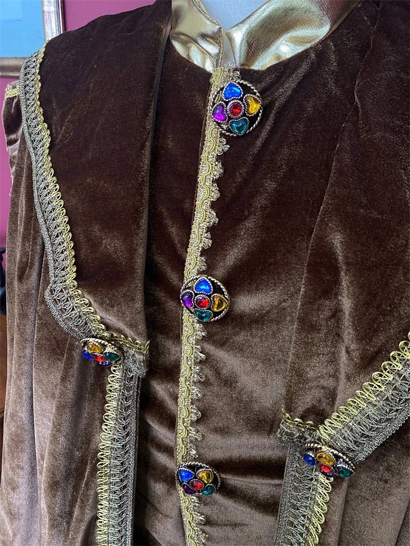 Medieval Renaissance Outfits Prince Celtic Knight Fancy Dress Men's Royal Halloween Carnival Masquerade Performance LARP Ren Faire Adults' Costume 2025 - $291.29 –P5