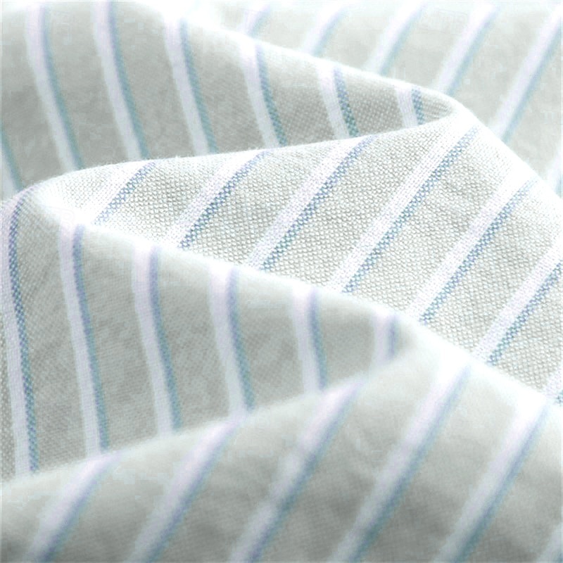 Per uomo Camicie Camicia abbottonata Camicia Oxford Camicia non stirabile Camicia a righe Matrimonio Esterno Verde chiaro Blu Viola chiaro Arancione Manica lunga Colletto alla francese Estate del 2025 a $31.99 –P6