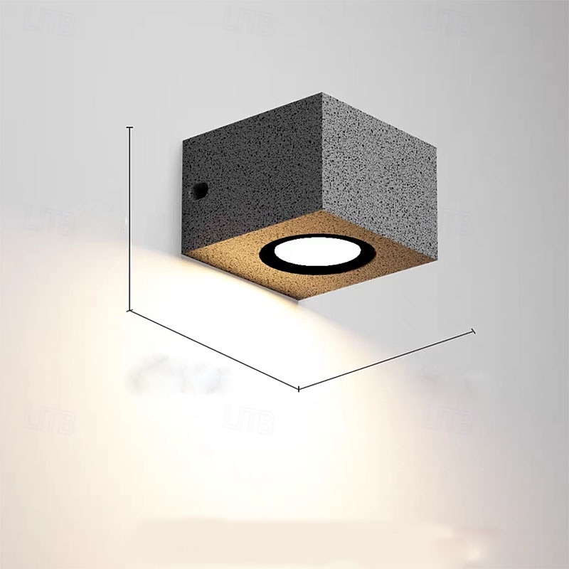 Ulkoilu Moderni Ulko-seinävalaisimet Ulkoilma sementti Seinävalaisin 110-120V 220-240V 10 W 2025 - $130.99 –P1