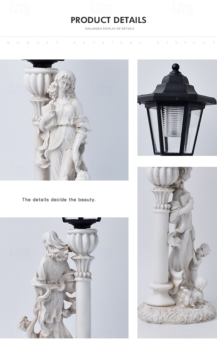 1 Pc LED Outdoor Landscape Lights Angel Hug Book Mother and Child Resin Pendant Lamp Courtyard Garden Lawn Path Park Landscape Lamp Decorative Lamp 2026 - $30.99 –P14