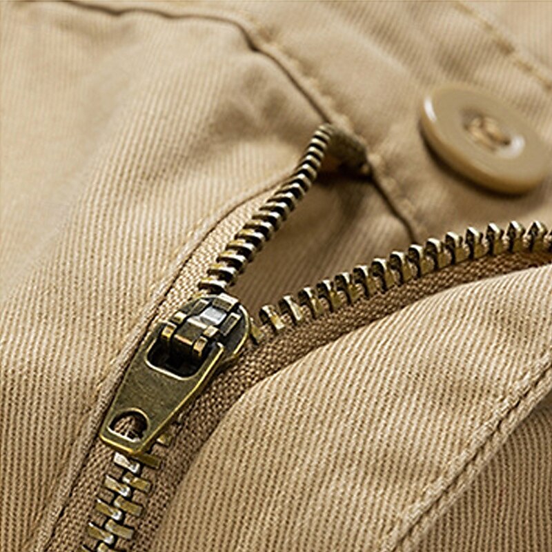 Per uomo Pantaloncini cargo Shorts Pantaloncini Estivi Bottoni Tasca con cerniera Tasche Multiple Semplice Comodità Indossabile Lunghezza al ginocchio All'aperto Sport Quotidiano Moda Casual Nero Blu del 2025 a $31.99 –P5