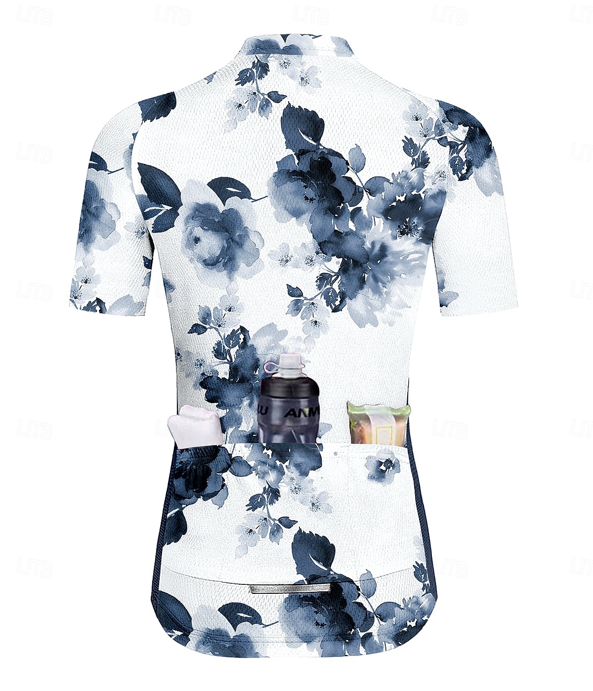 Mujer Maillot de Ciclismo Graphic Flores Botánica Manga Corta Bicicleta Maillot Camiseta con 3 bolsillos traseros Filtro Solar Resistente a los rayos UV Secado rápido Bandas Reflectantes Deportes 2025 - $28.99 –P2
