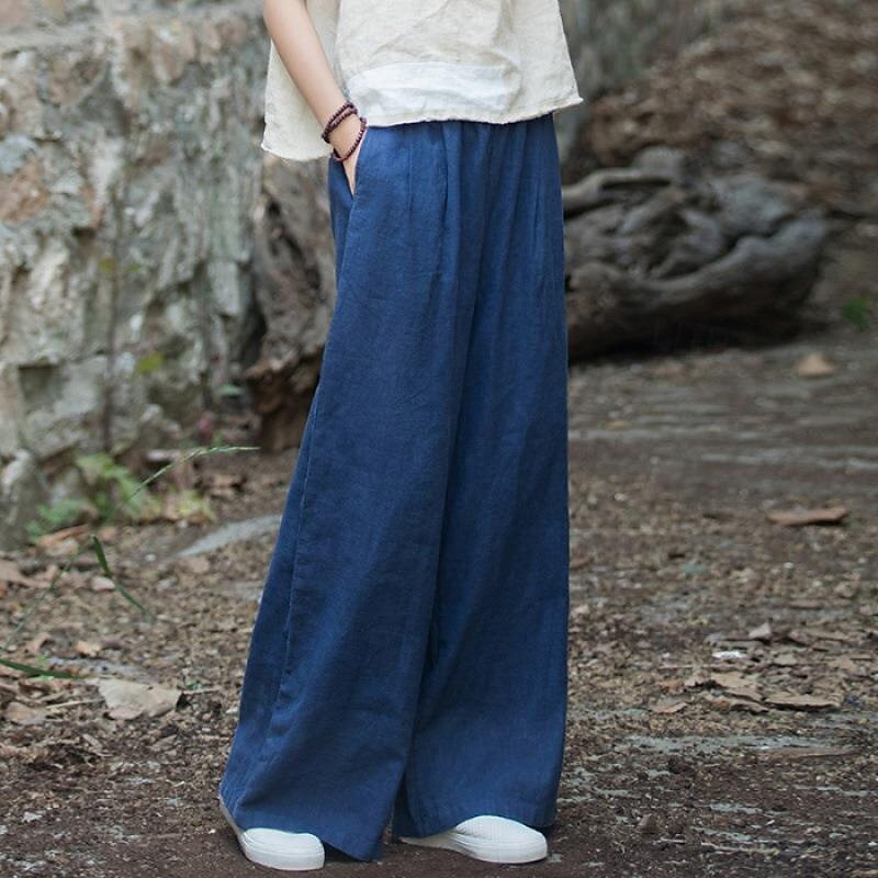 Per donna Pantaloncini in cotone e lino Pantaloni ispirati al lino Pantaloni in cotone e lino Streetwear Casual Lunghezza intera Naturale Semplice Tasca Elastico in vita All'aperto Confortevole del 2025 a GBP £27.99 –P6