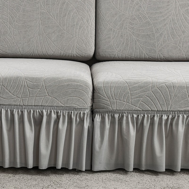 Capa de almofada de sofá com saia para sala de estar com design vintage, protetor de móveis resistente à água, elastano, elástico removível, capa de sofá de canto em forma de L de 2025 por $10.99 –P13