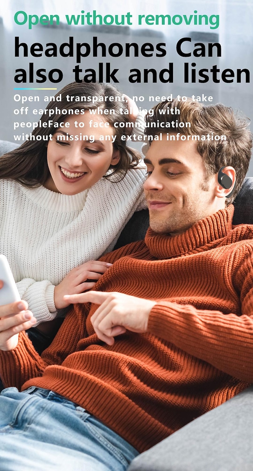 X29 Bluetooth 5.3 Hands-Free Headset Ear Hook Sports Hi-Fi with Charging Box for Fitness & Mobile Phones 2025 - $25.99 –P9