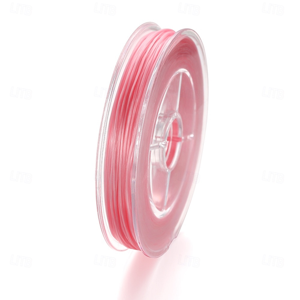 Cordino elastico in cristallo colorato da 0,5 mm, cordino per infilare perline anti-sfilacciamento per accessori fai da te per gioielli, materiali per perline per braccialetti del 2025 a $4.49 –P5
