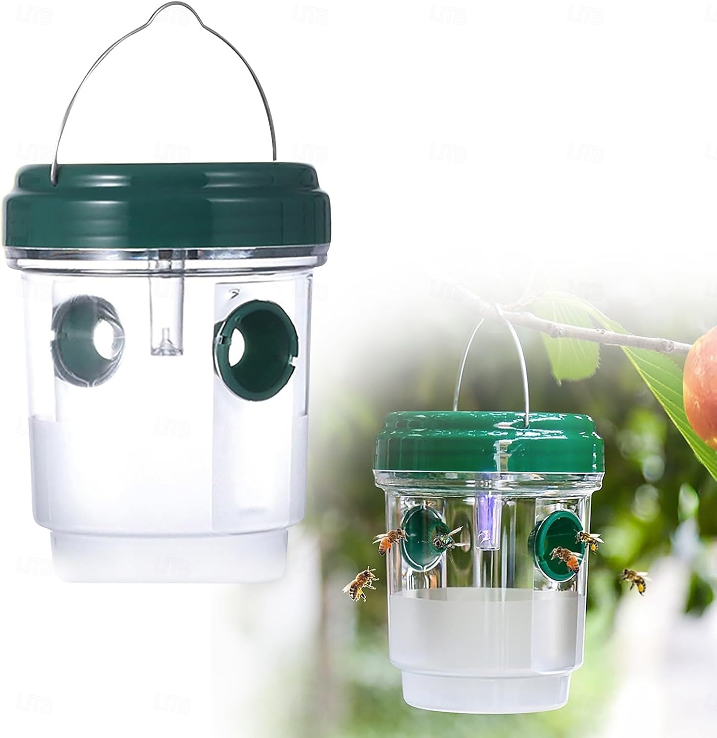 Pièges à guêpes suspendus pour l'extérieur, piège à abeilles solaire pour l'extérieur, pièges à frelons, attrape-guêpes pour l'extérieur du jardin de 2025 ? $11.99 –P11