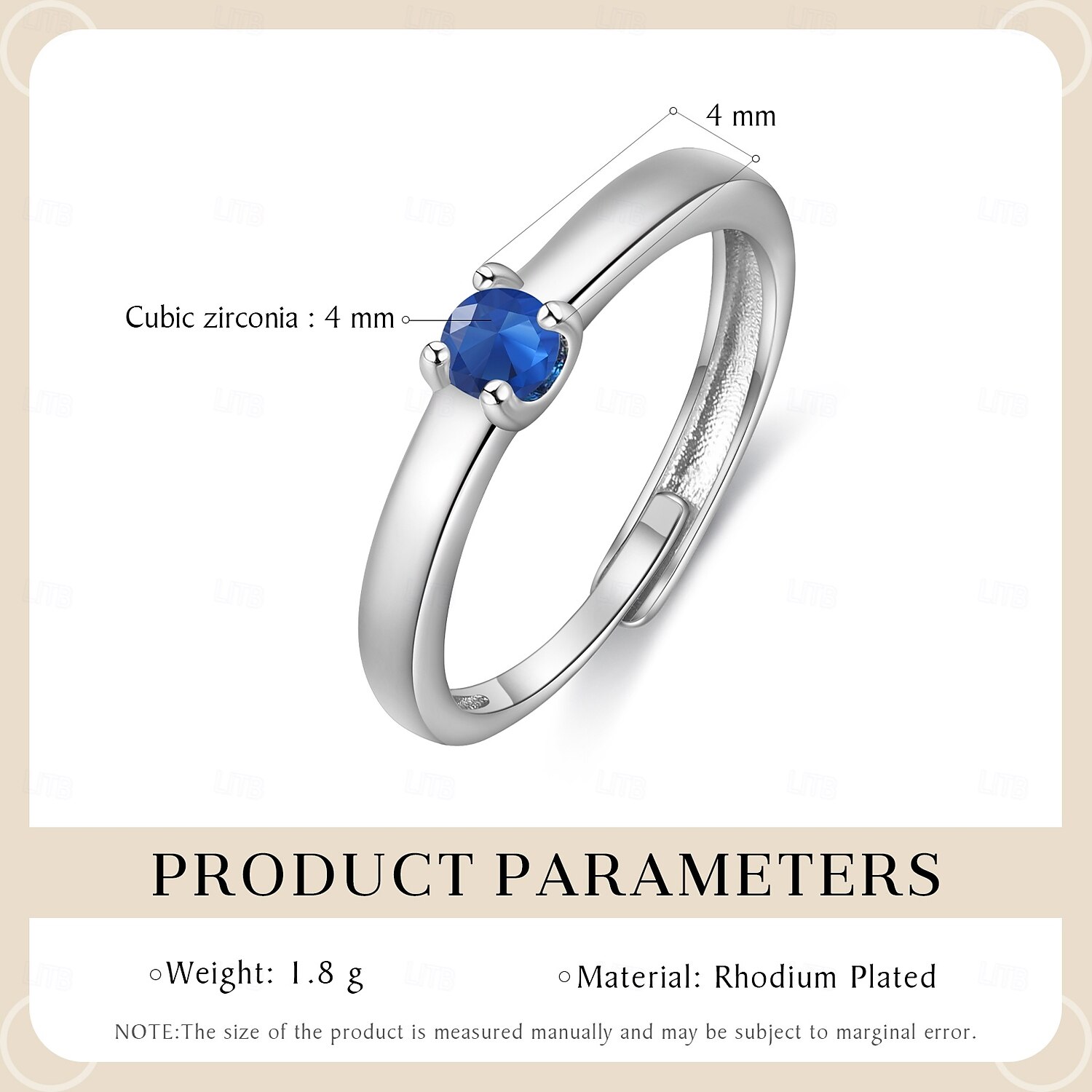 Personalized Birthstone Ring for Women, Adjustable 12 Month Zodiac Protection Ring, Custom Lucky Jewelry Gift for Mom, Girlfriend, Wife, for Mother's Day, Birthday, Christmas, Anniversary 2025 - $16.99 –P2
