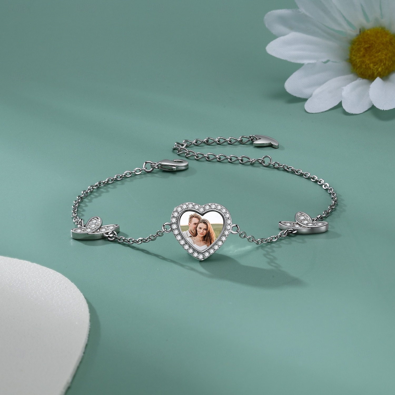 Pulseira Personalizada com Foto - Melhor Presente para Mãe Avó Esposa - Perfeito para o Dia das Mães Aniversário de 2025 por $27.99 –P4