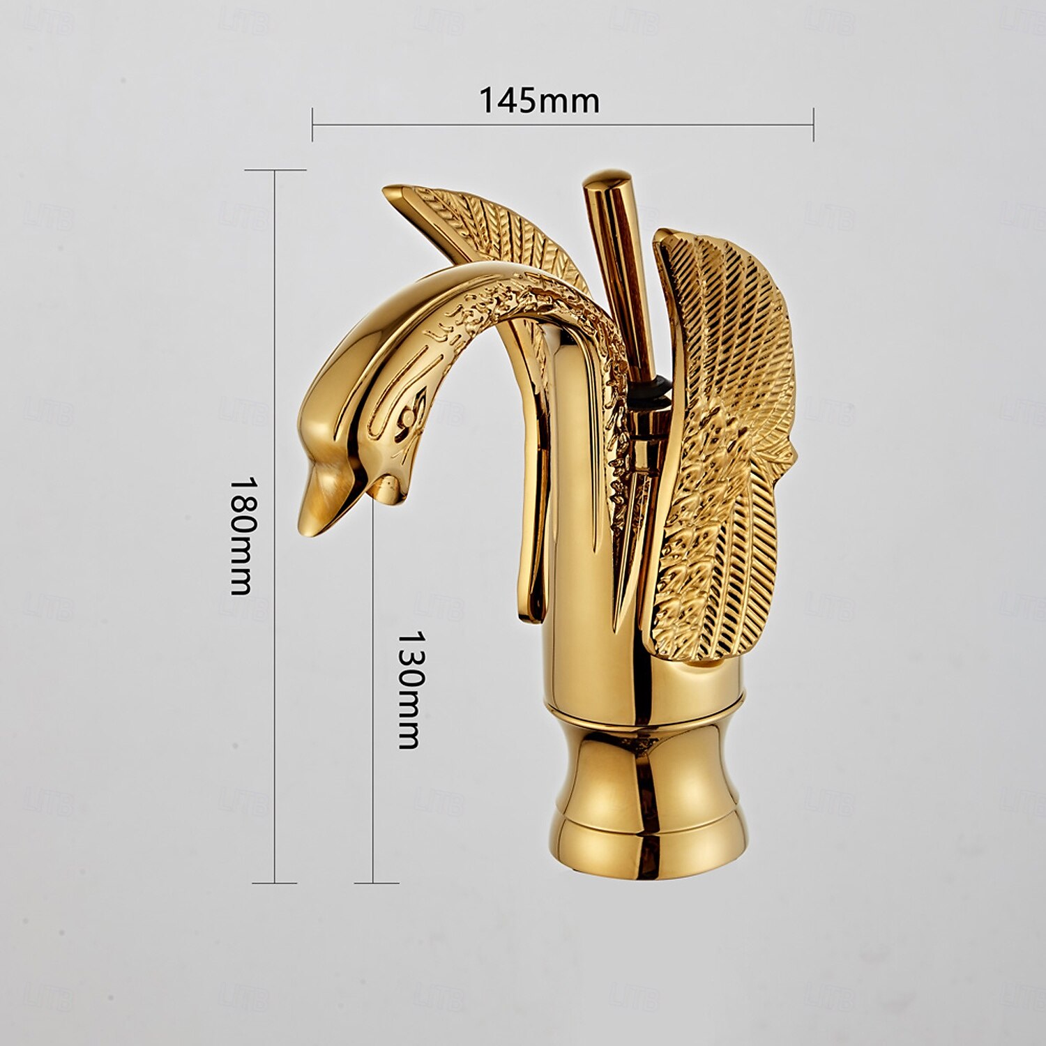 Robinet de lavabo - Classique Chrome / Laiton antique / Électroplaqué Ensemble central Poignée unique à un trouBath Taps de 2025 ? $121.99 –P7