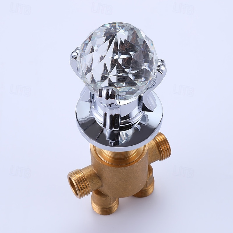 Ammehana - Moderni nykyaikainen Galvanoitu Roomalainen kylpyamme Messinkiventtiili Bath Shower Mixer Taps 2025 - $299.69 –P5