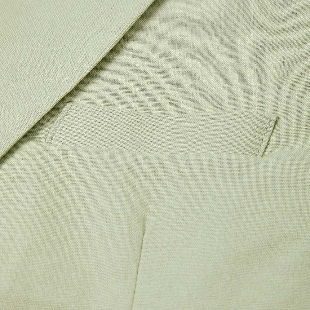 Uomo Matrimonio Affari Completi in Lino Rosa Verde salvia Leggero Casual Tinta unita Vestibilità aderente 2 pezzi Monopetto a un bottone del 2025 a $116.99 –P7