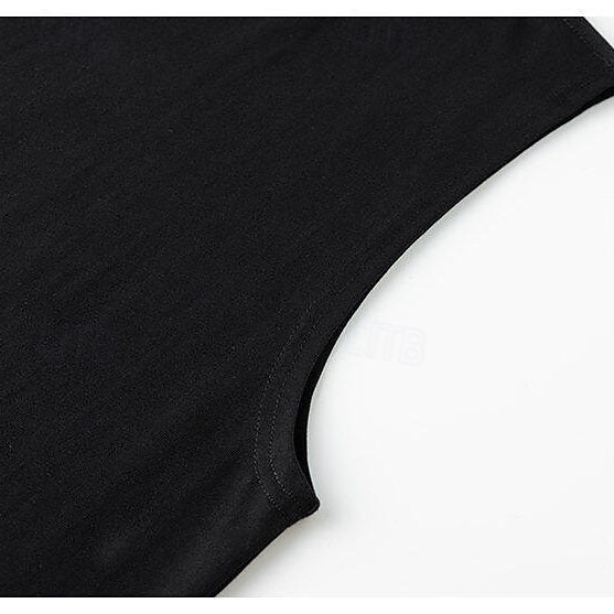 Bărbați Bluză Vest Top Sub Cămașă Cămașă fără mâneci Fără manșon Crewneck Vară Simplu Modă Designer Vacanță Stradă Ieșire Negru Alb Kaki Top tricou pentru bărbați 2025 - $12.49 –P8