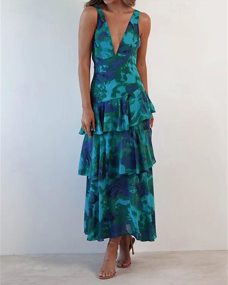 Women's Long Dress Maxi Dress Boho Dress Casual Dress Chiffon Dress Summer  Dress Fashion Outdoor Party