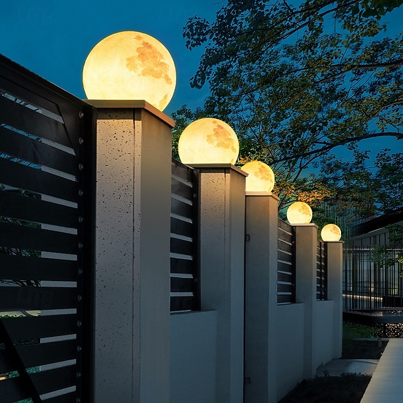 Luminárias de parede externas de LED, branco quente, simplicidade, IP65 à prova d'água, para jardim, caminho, varanda, quintal, estilo moderno, luminárias de chão para gramado. de 2026 por $179.99 –P7